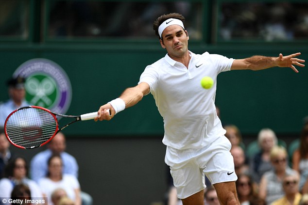 费德勒半场截击集锦